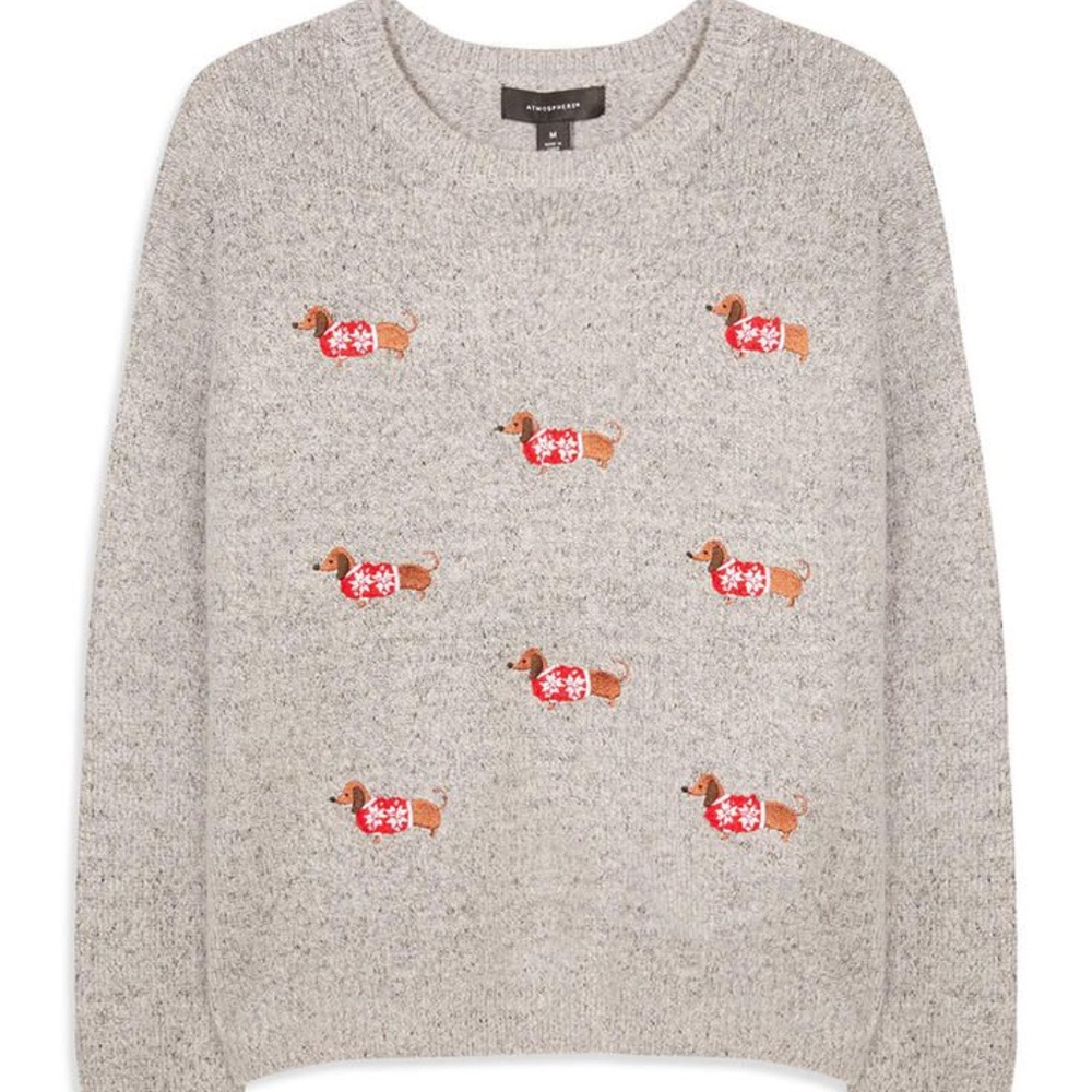 ISO Primark/Atmosphere Dachshund Holiday Sweater